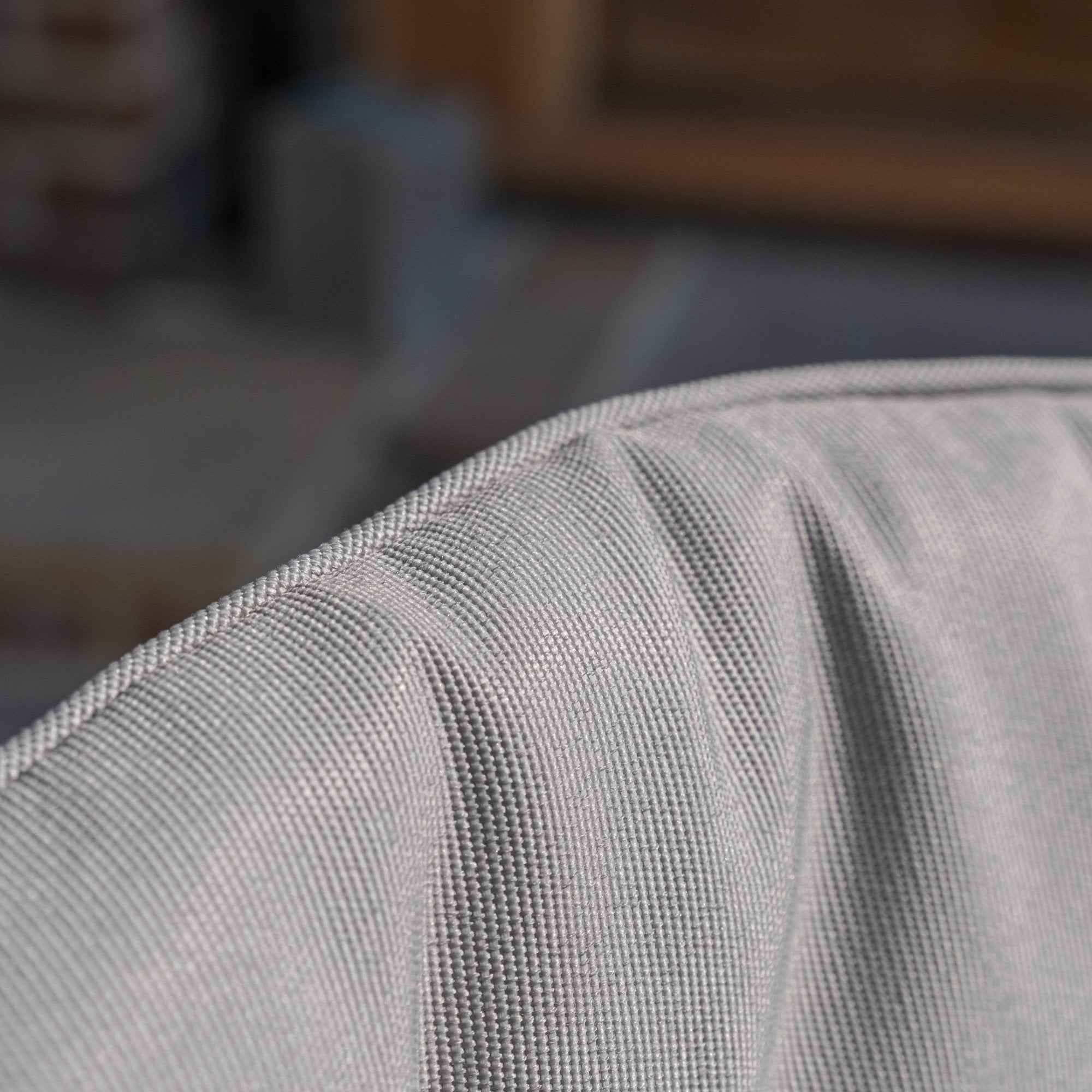 Oxford 6 Seat Round Dining Set with Heritage Dining Chairs & Woven Lazy Susan