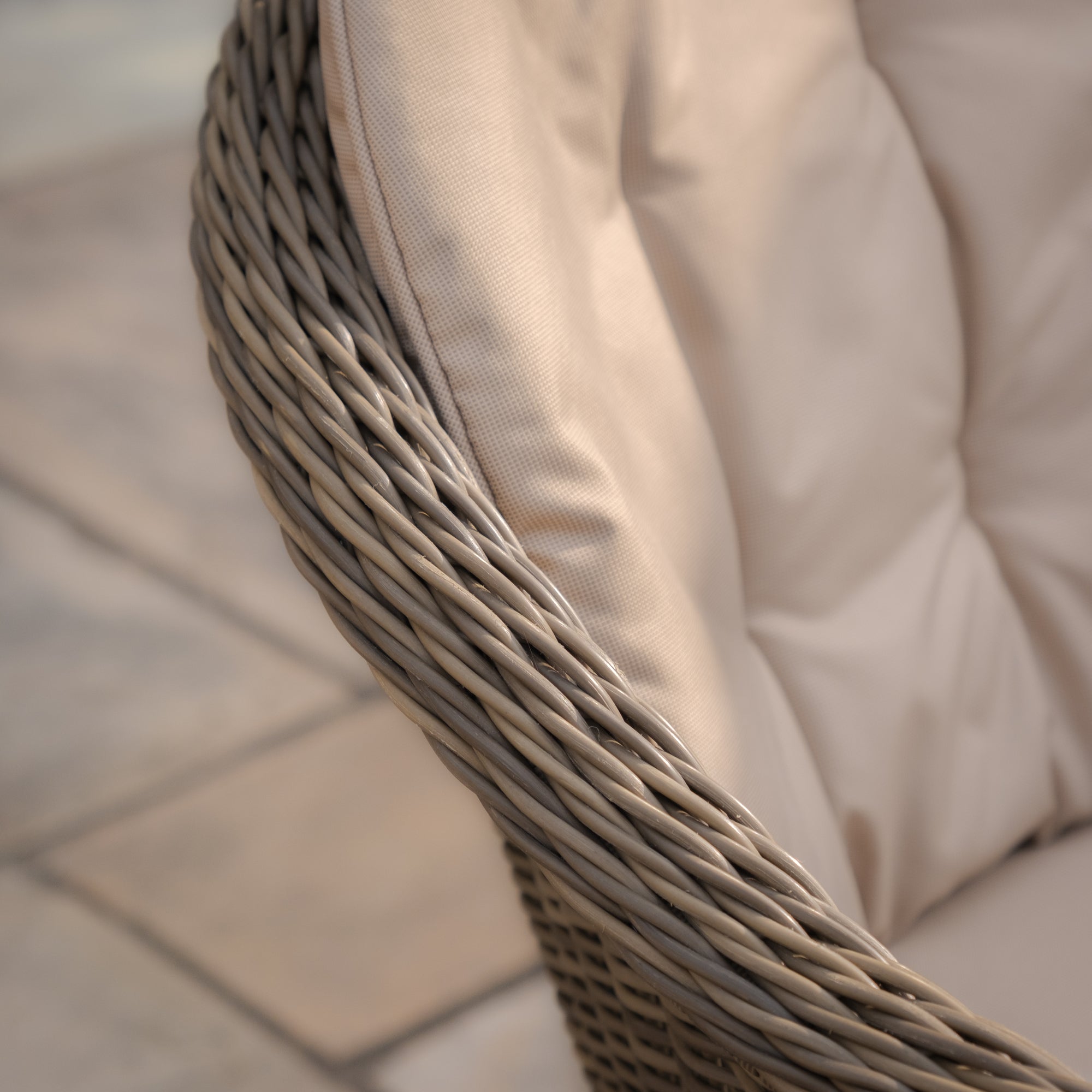 Winchester 8 Seat Round Dining Set with Heritage Dining Chairs & Woven Lazy Susan