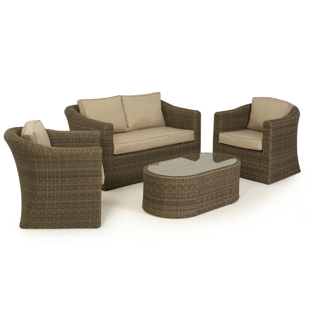Winchester 2 Seat Rattan Sofa Set