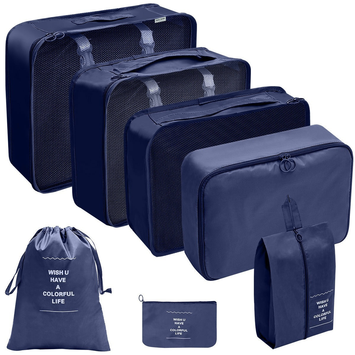 Waterproof Travel Luggage Organizer Set