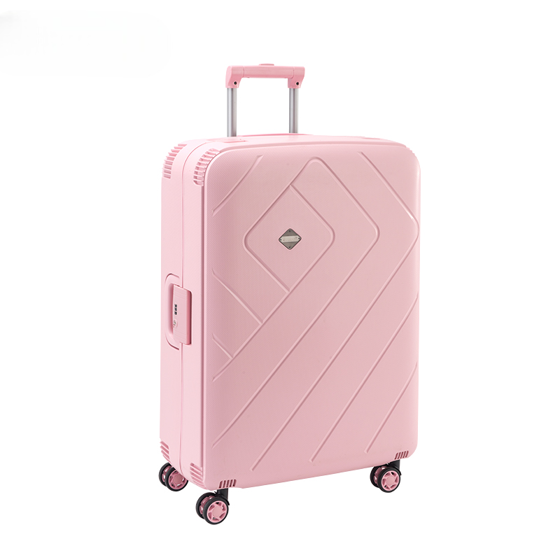 4PCS PP Luxury Luggage Set with Makeup Box