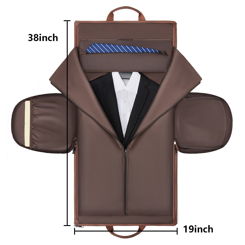 Waterproof PU Business Luggage & Garment Bag
